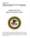 First Step Act Approved Programs Guide