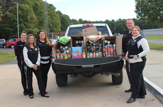 FCI Fairton had raised 1170 pounds of food for those in need.
