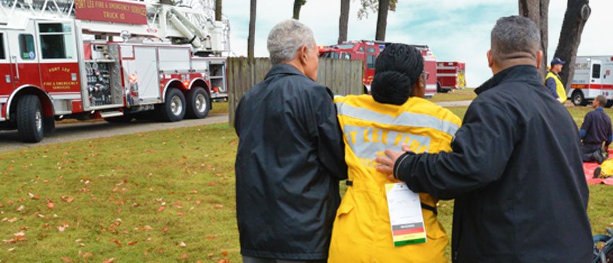 FCC Petersburg trains with Fort Lee Air Force Personnel