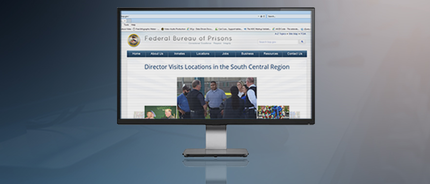 BOP.GOV Among Best Performing Government Websites